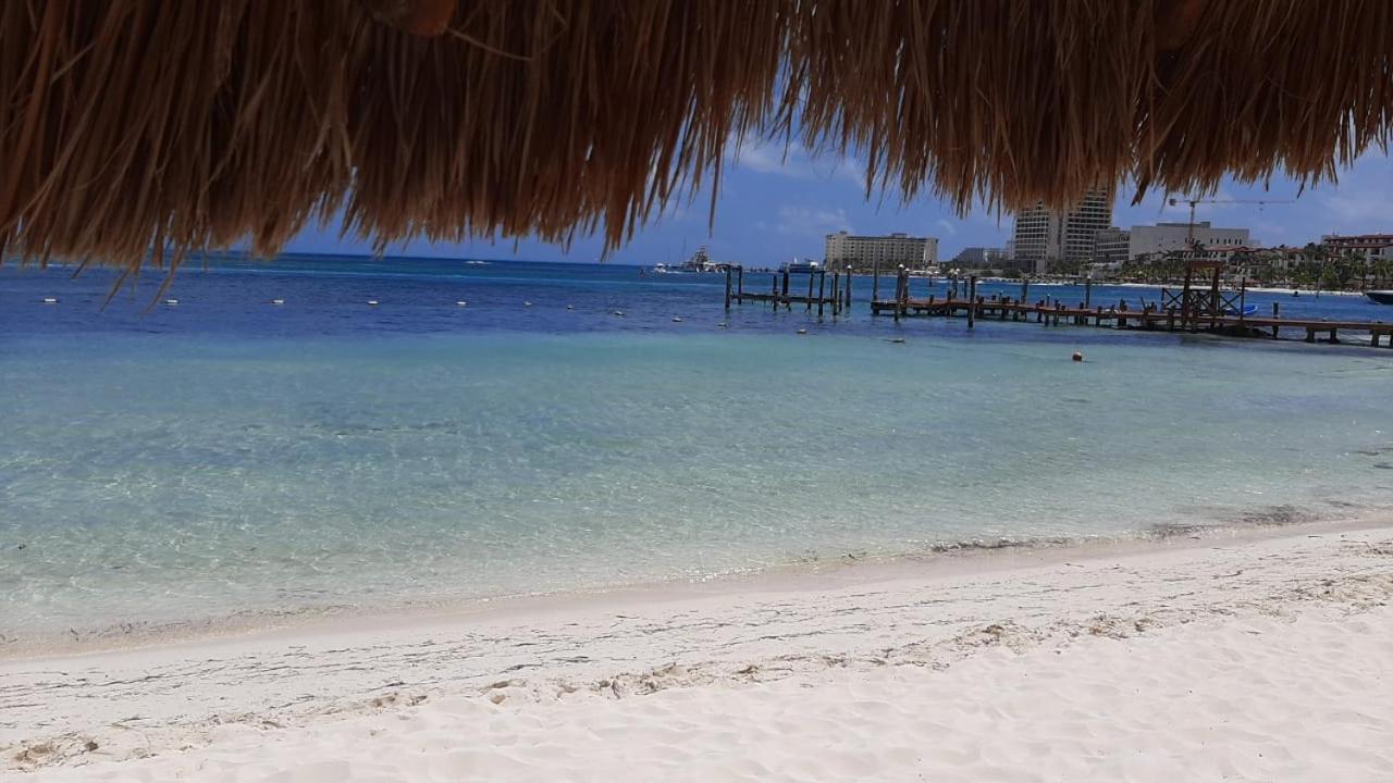 Ocean Front - Ground Floor Condo Cancun Ngoại thất bức ảnh