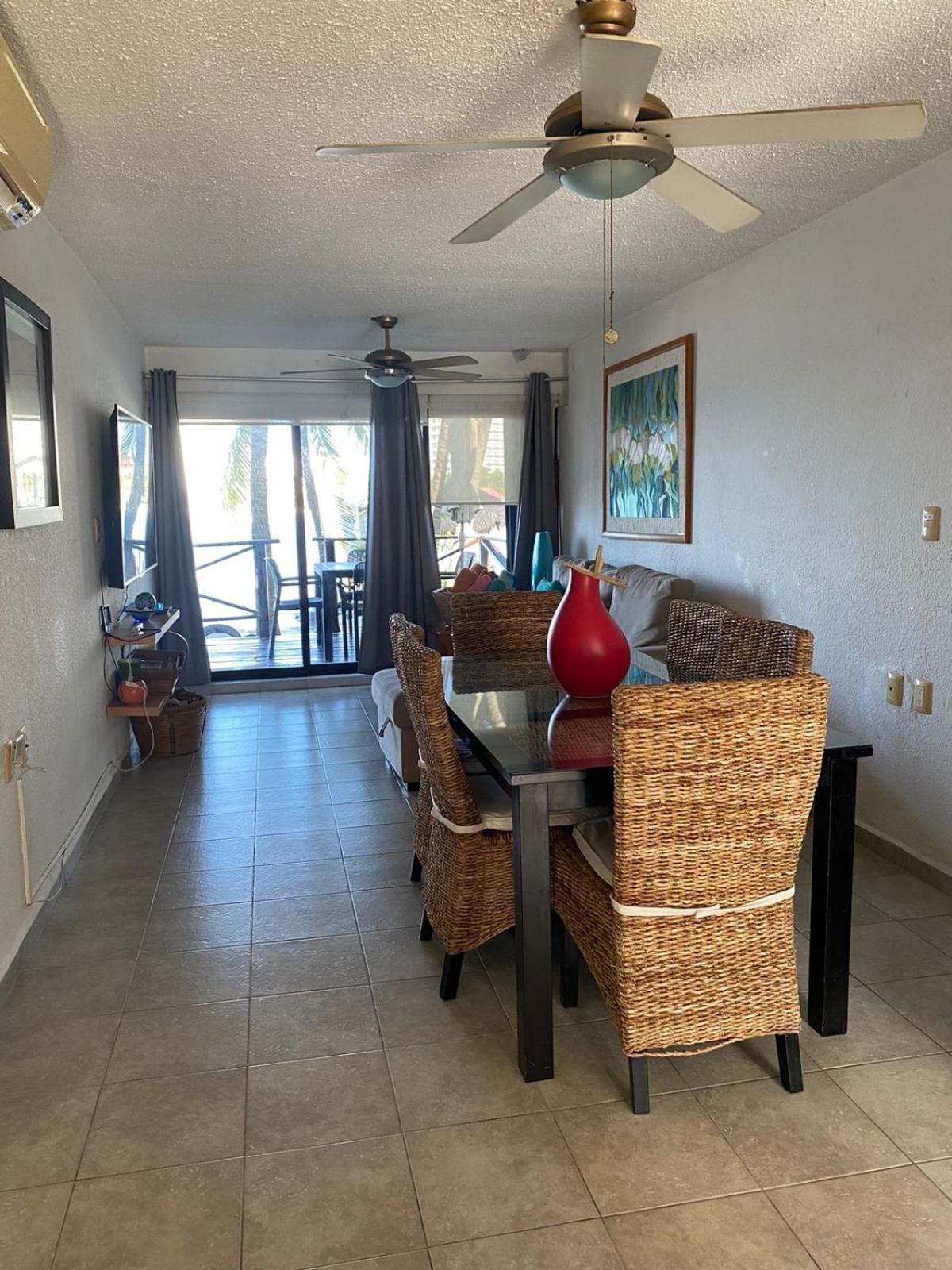 Ocean Front - Ground Floor Condo Cancun Ngoại thất bức ảnh